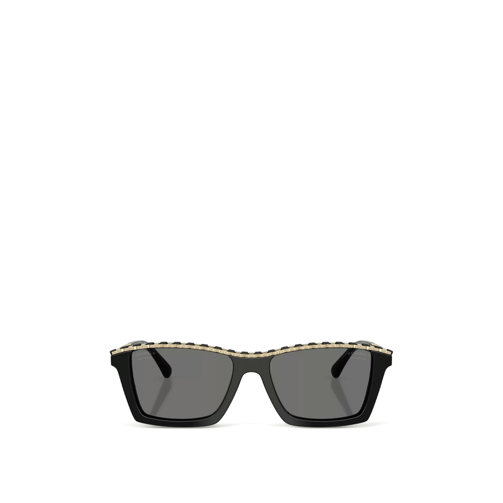 CHANEL 5548Q Rectangle Polarised Sunglasses