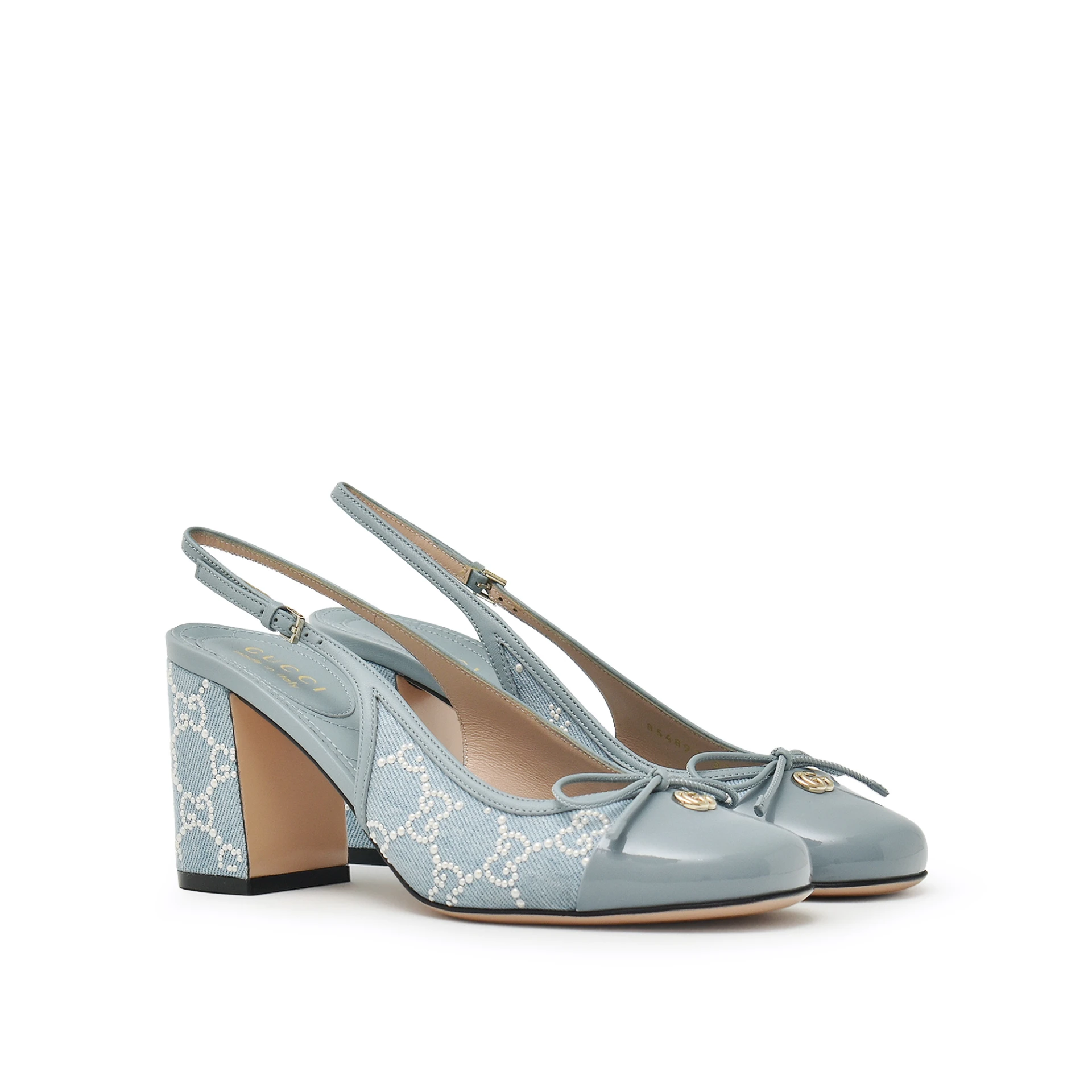 GUCCI Gg Marmont 80Mm Slingback Pump