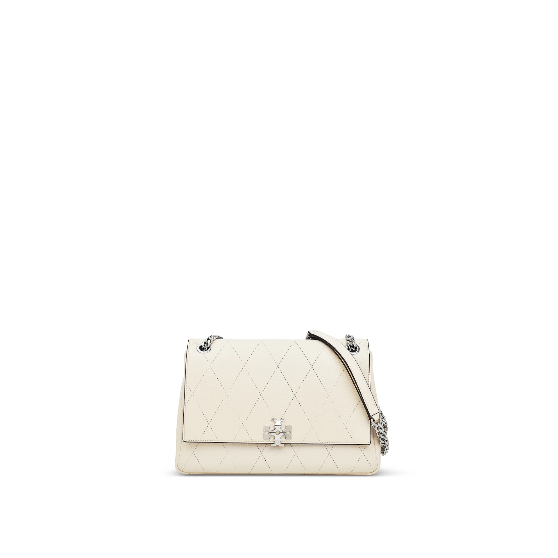 TORY BURCH Charlie Quilted Shoulder Bag Shw