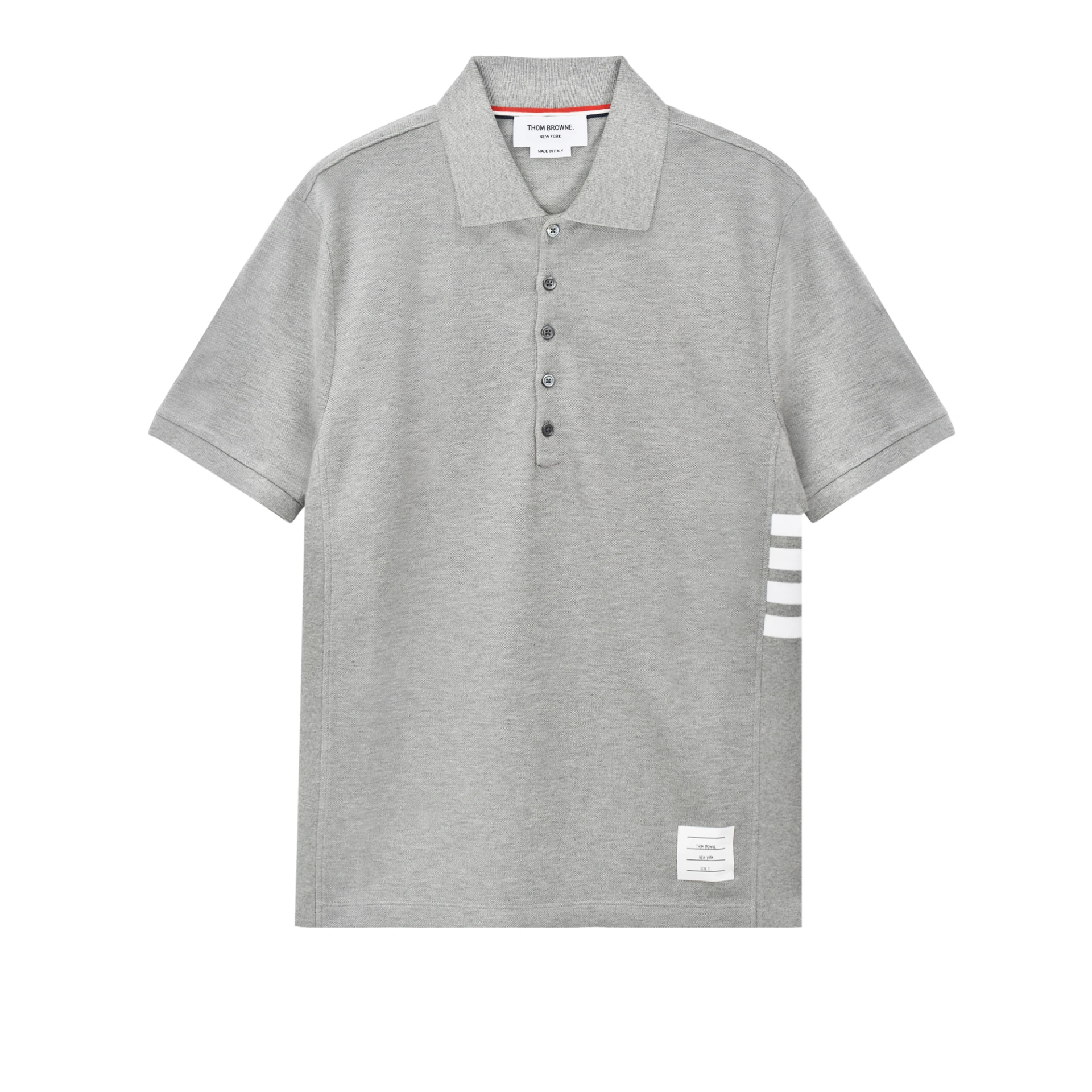 THOM BROWNE Classic 4-bar Polo Shirt