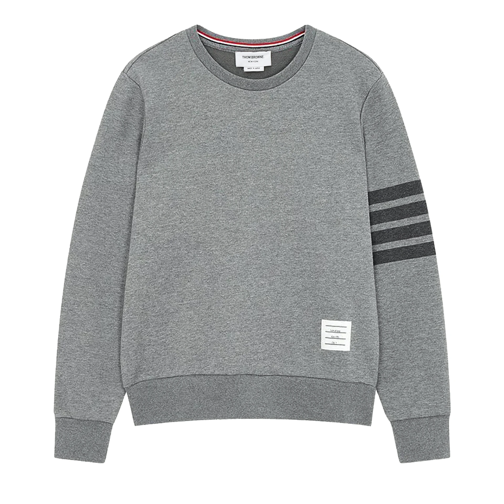 THOM BROWNE Classic Loopback 4-Bar Relaxed Sweatshirt