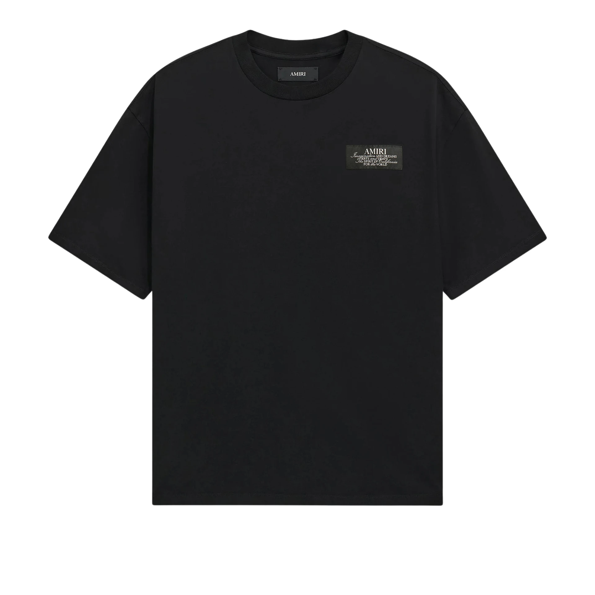 AMIRI Signature Spirit Logo Label Tshirt