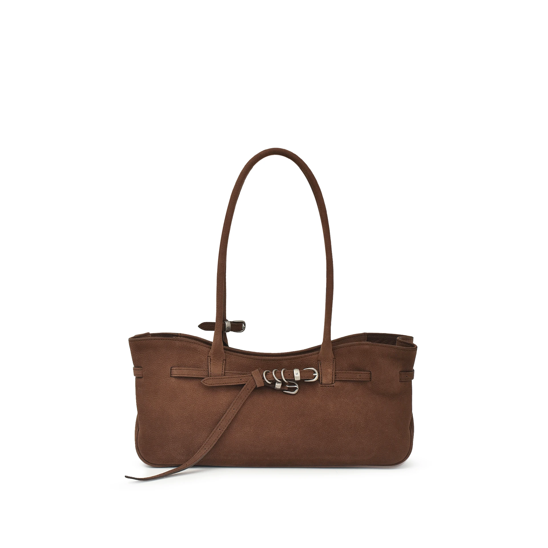 MARGESHERWOOD Grandma Used Shoulder Bag Nubuck Leather