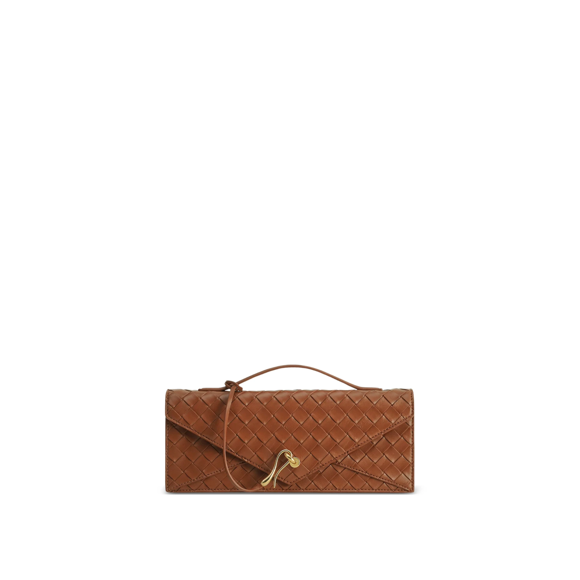 JW PEI Celeste Woven Textured Envelope Top Handle Bag