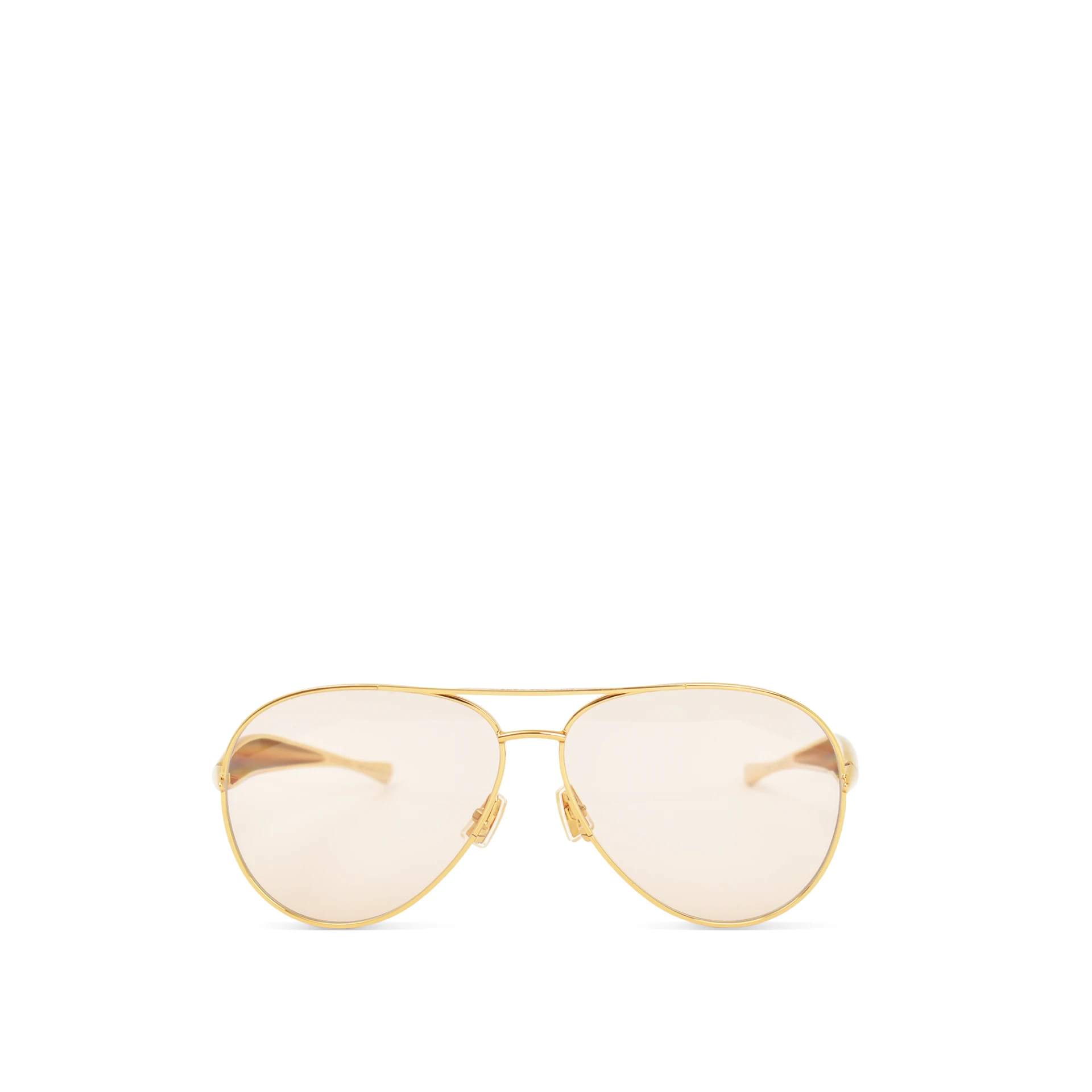 BOTTEGA VENETA Sardine Aviator Sunglasses