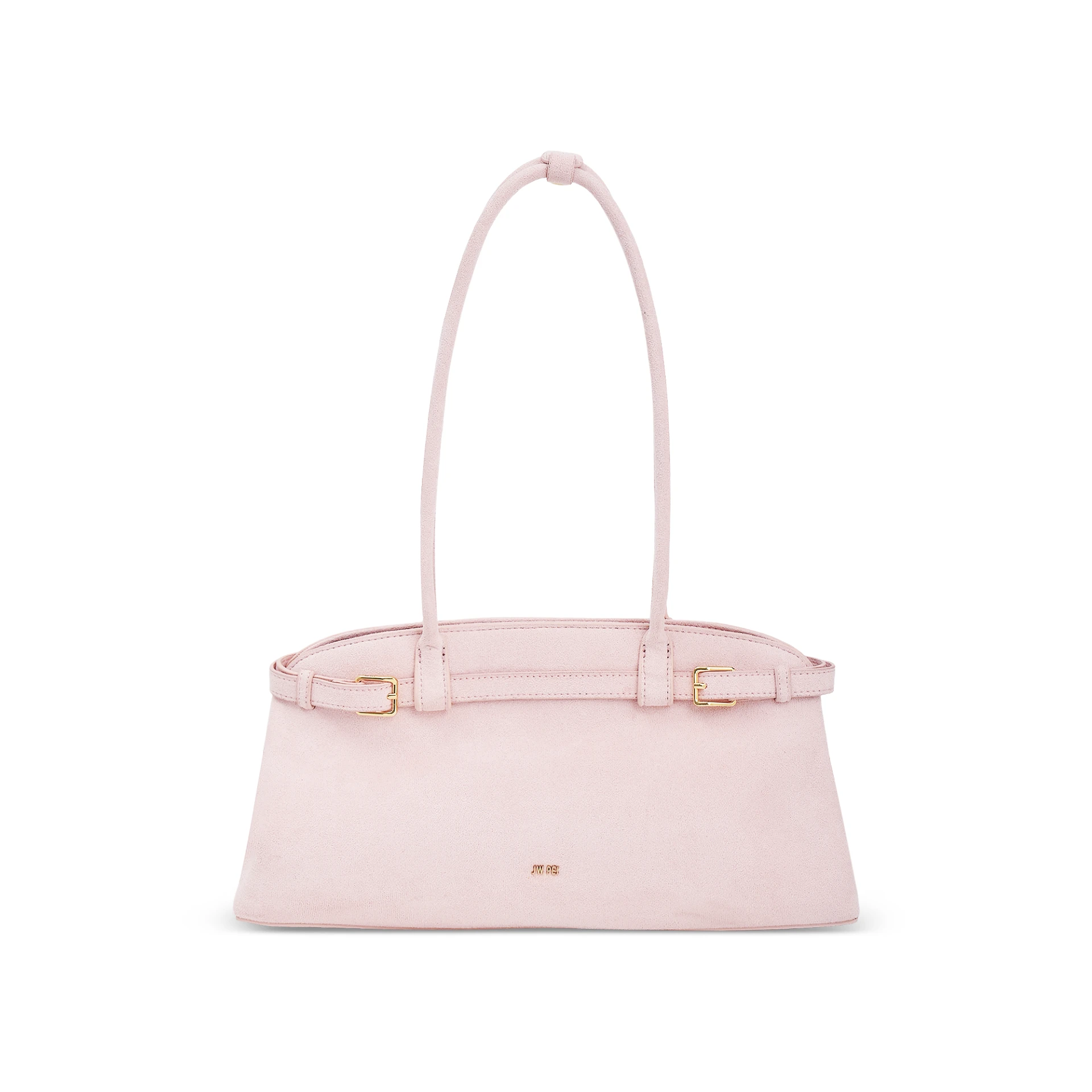 JW PEI Arden Faux Suede Belt Detail East-West Shoulder Bag