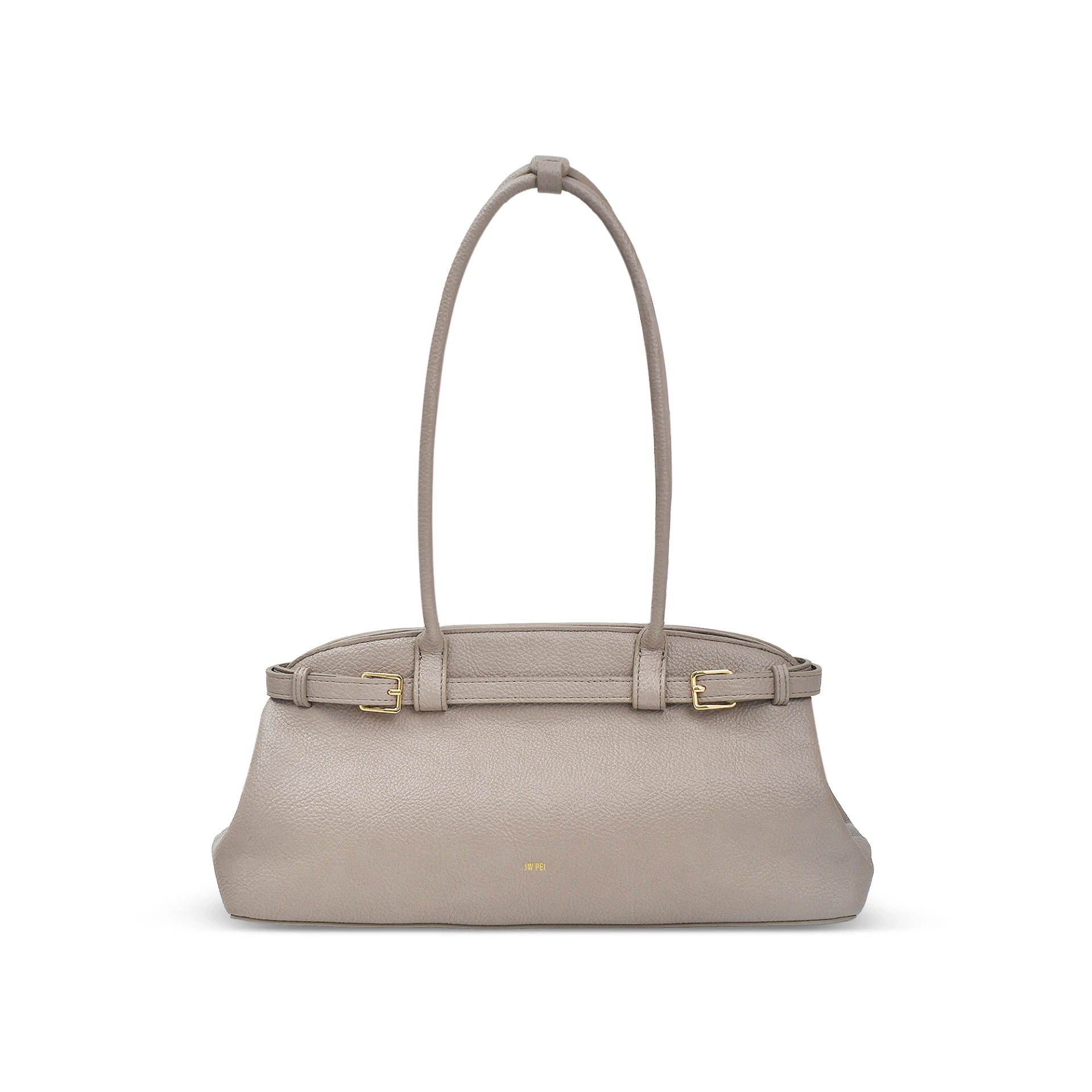 JW PEI Arden Pebbled Belt Detail East-West Shoulder Bag