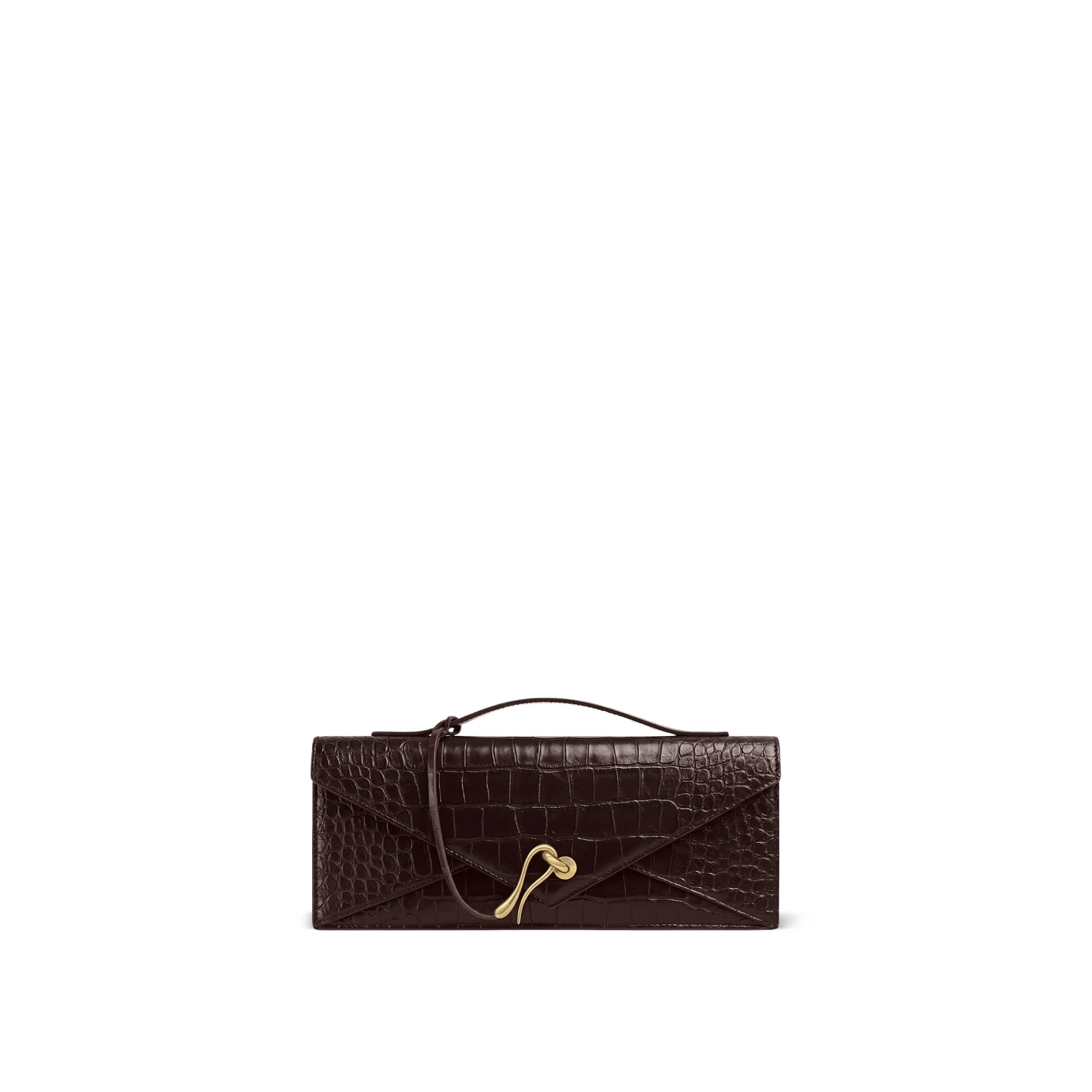 JW PEI Celeste Envelope Top Handle Bag Croc