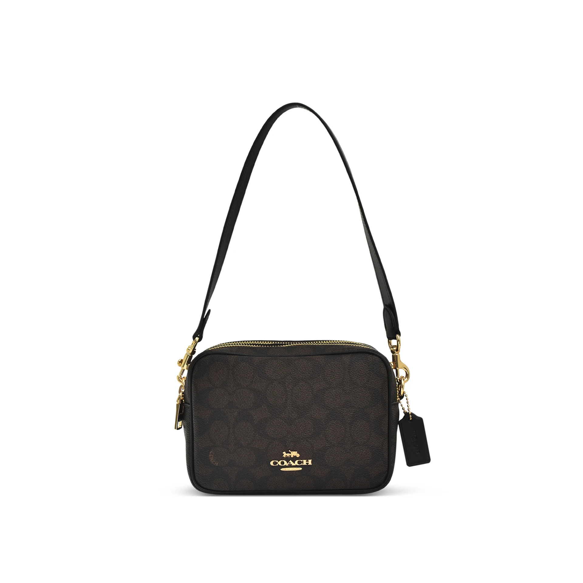 COACH Mini Carey Crossbody Bag In Signature Canvas