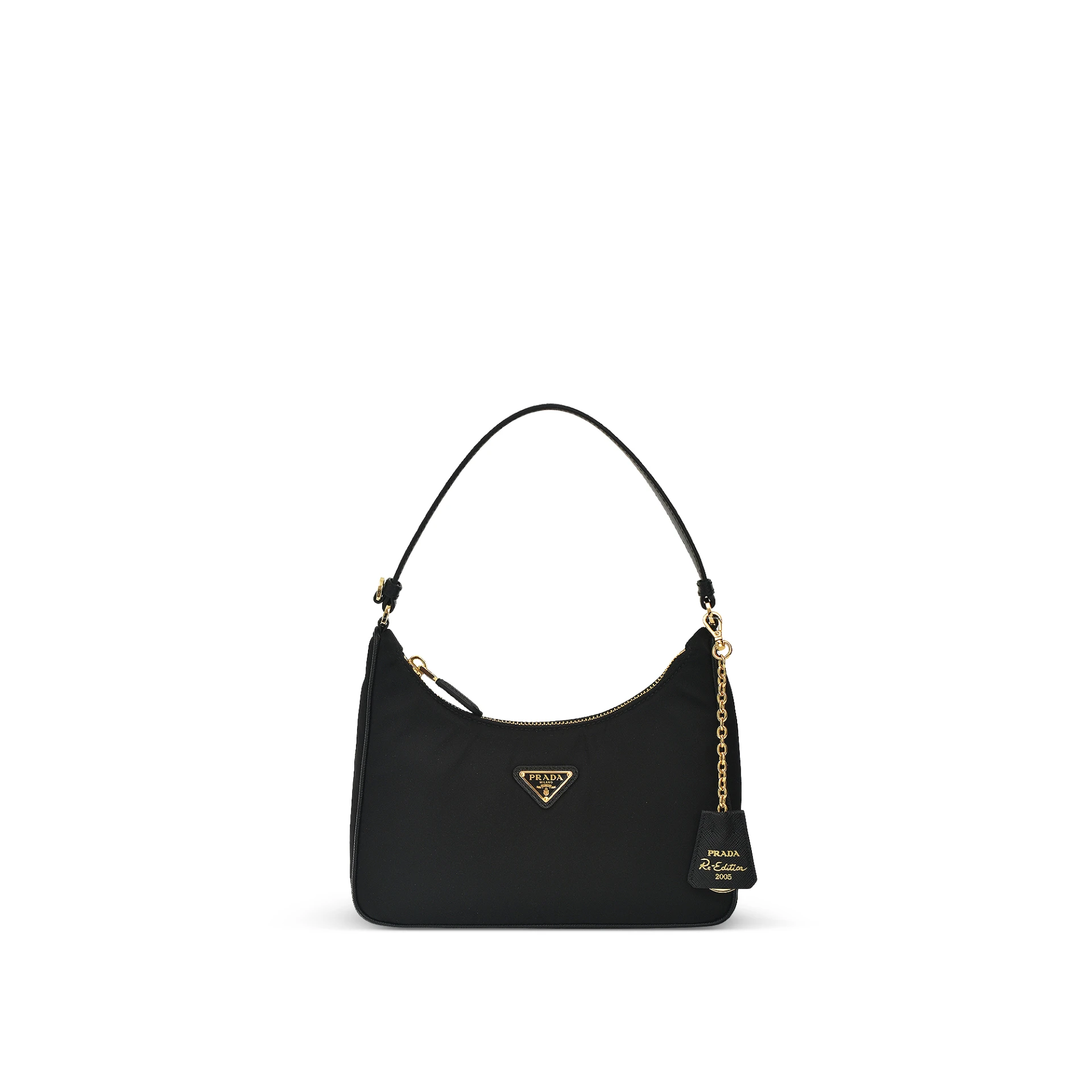 PRADA Re-edition 2005 Re-nylon And Saffiano Mini Bag Ghw