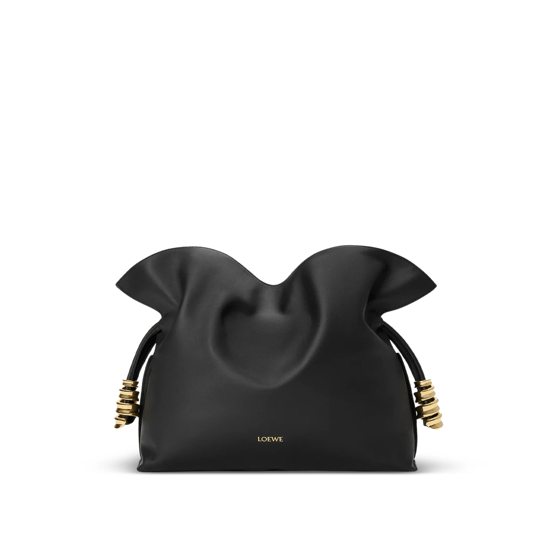 LOEWE Medium Coil Flamenco Clutch Nappa Calfskin