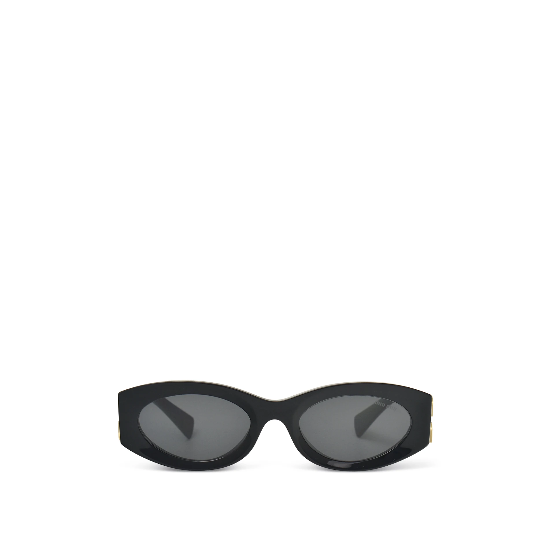 MIU MIU Bold Glimpse Oval Sunglasses