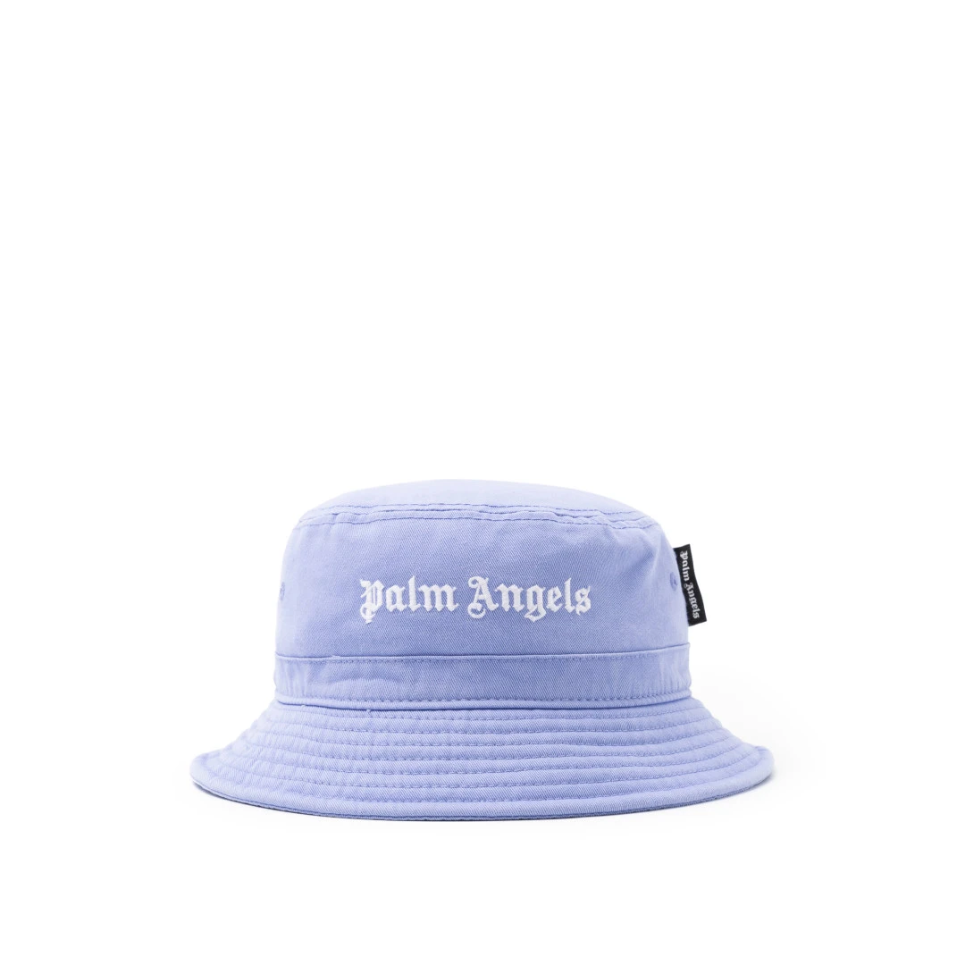 PALM ANGELS Embroidered Logo Bucket Cap