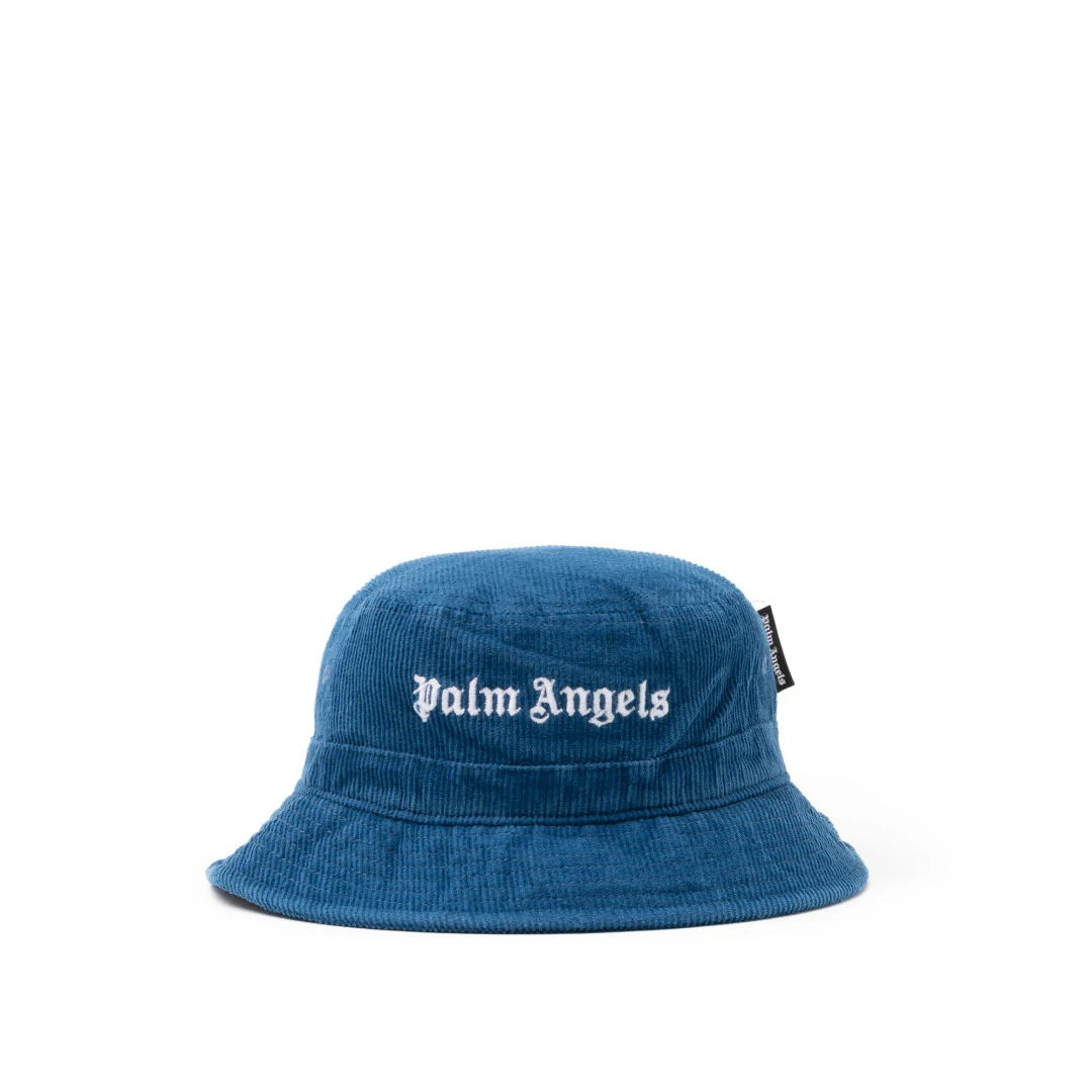 PALM ANGELS Embroidered Logo Bucket Cap