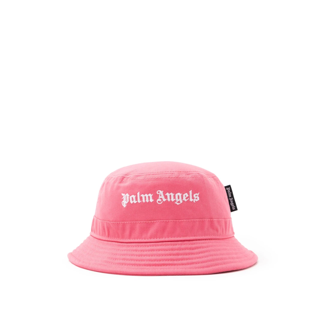 PALM ANGELS Embroidered Logo Bucket Cap
