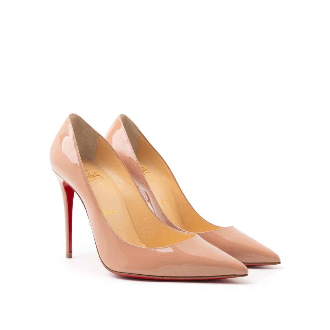 CHRISTIAN LOUBOUTIN Kate 100mm Pump Patent Leather