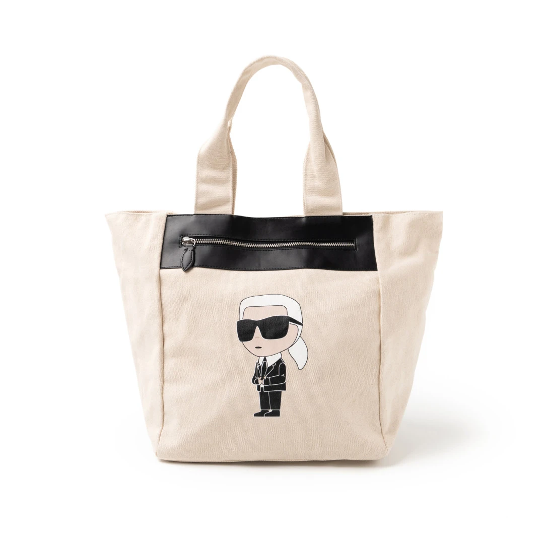 KARL LAGERFELD K/ikonik 2.0 Karl Zipped Pocket Shopper