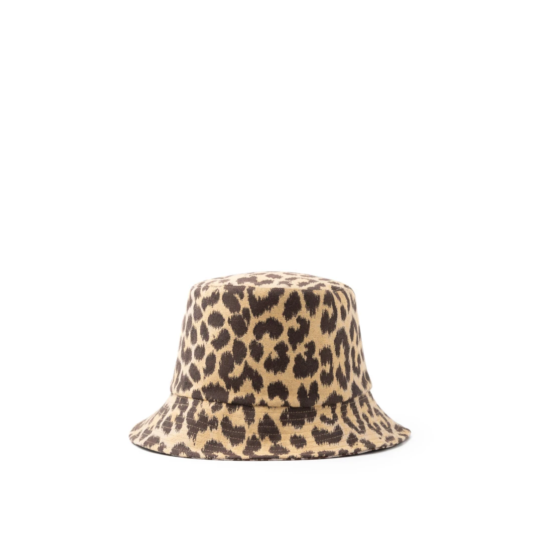 CHRISTIAN DIOR Reversible Mizzah Small Brim Print Bucket Hat