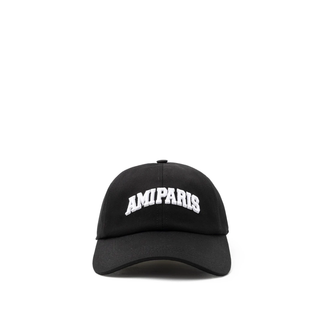 AMI PARIS New Ami University Embroidered Logo Cap