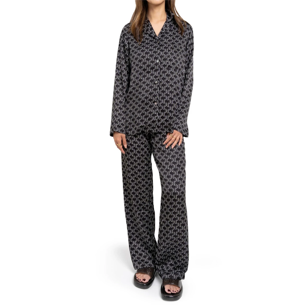 KARL LAGERFELD Monogram Pajamas Set