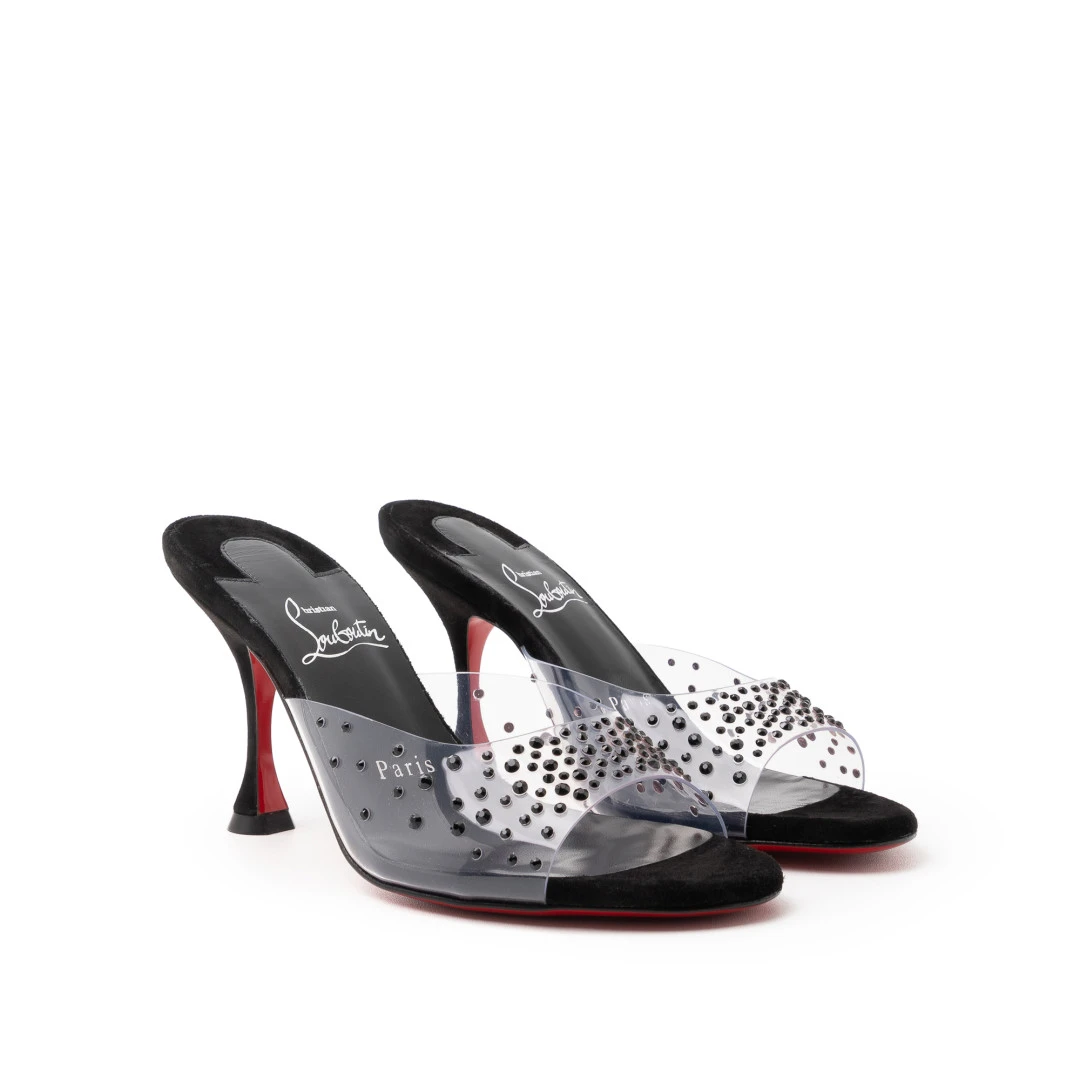 CHRISTIAN LOUBOUTIN Degramule Strass 85mm Sandal