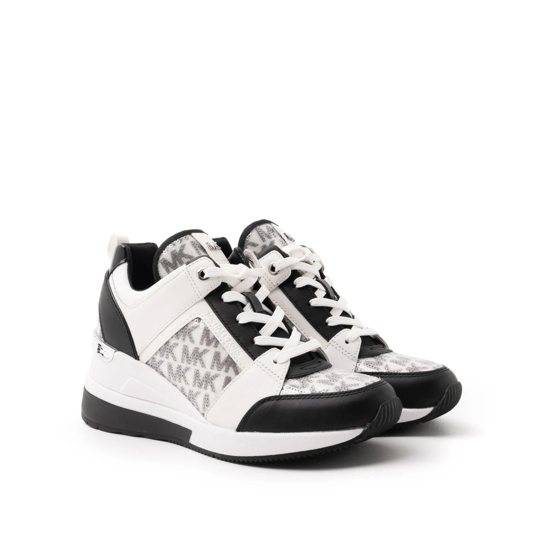 MICHAEL KORS Georgie Trainer Sneaker Jacquard