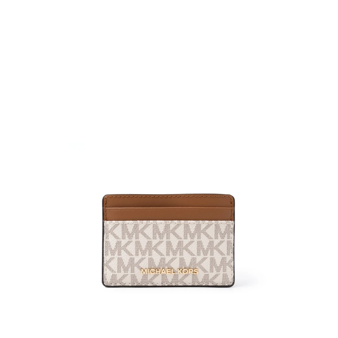 MICHAEL KORS Jet Set Monogram Card Holder