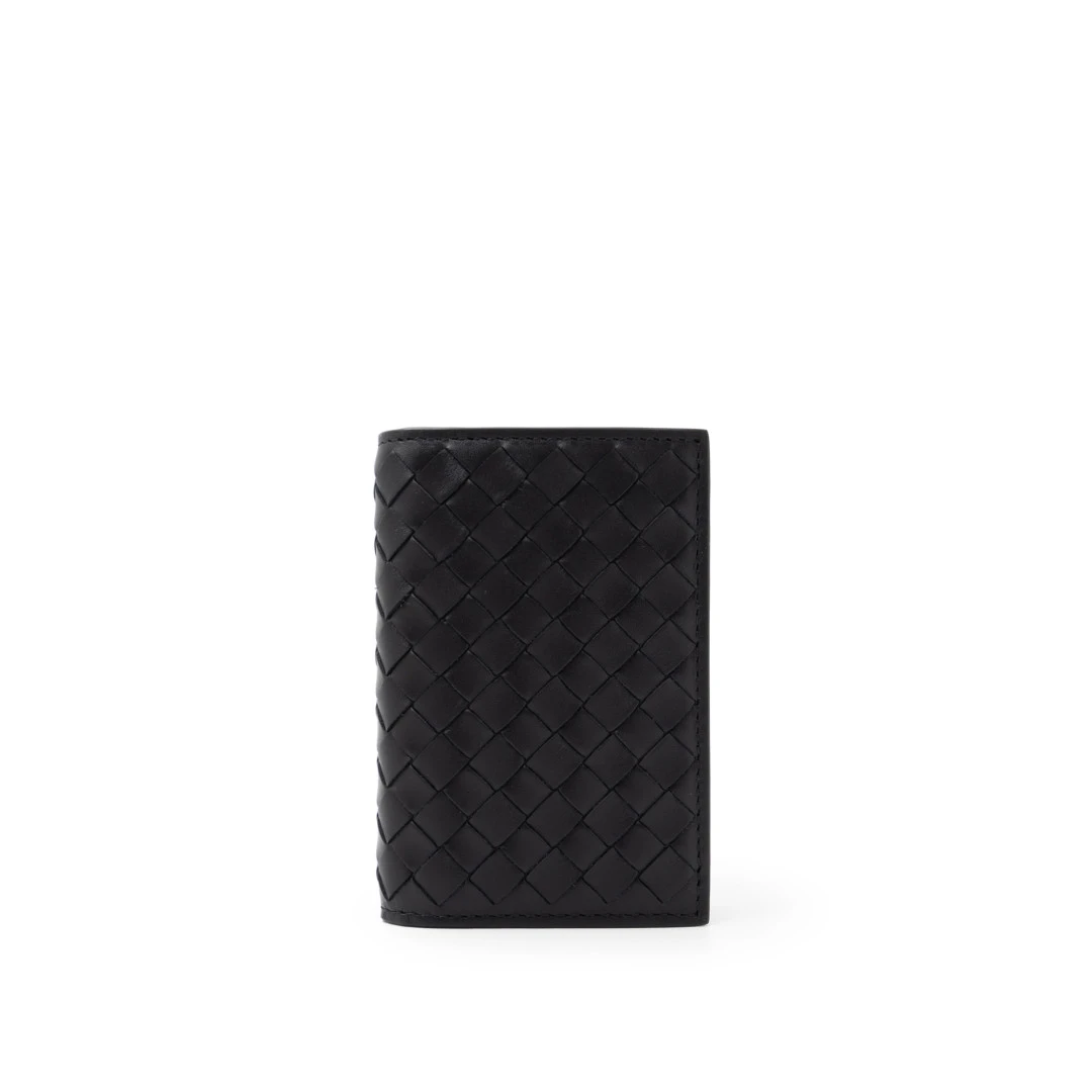 BOTTEGA VENETA Intrecciato Flap Card Case