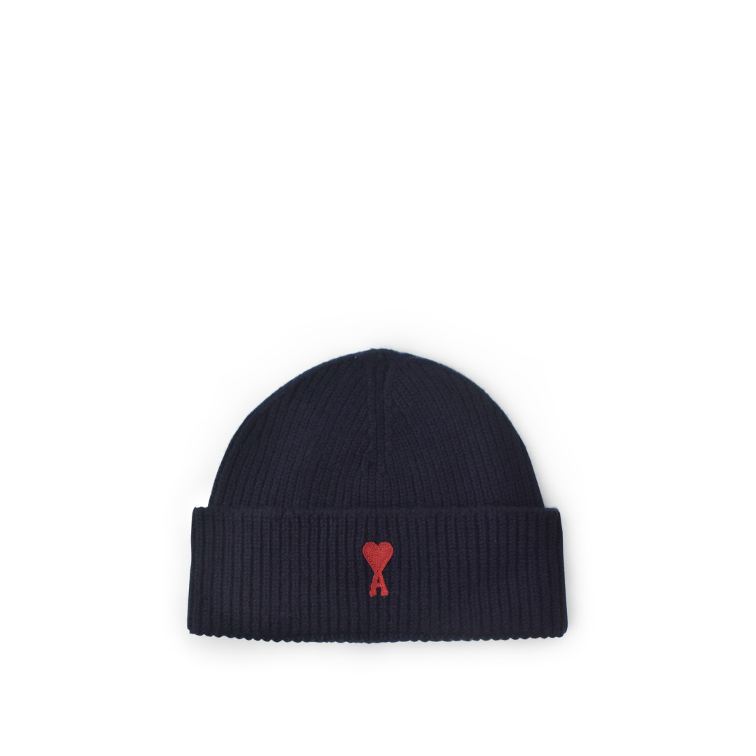 AMI PARIS Ami De Coeur Wool Beanie