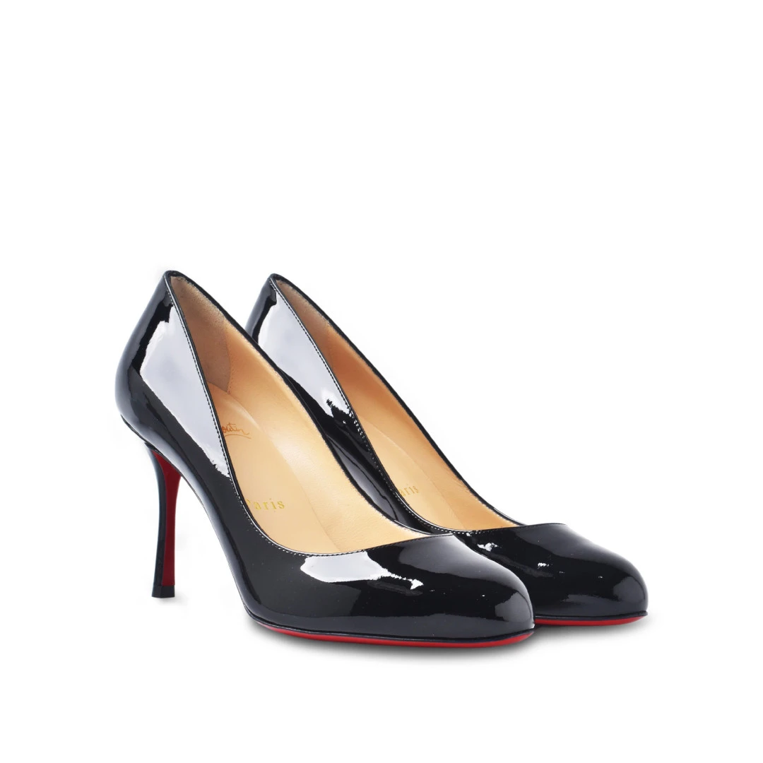 CHRISTIAN LOUBOUTIN Dolly 85mm Pump Patent Leather