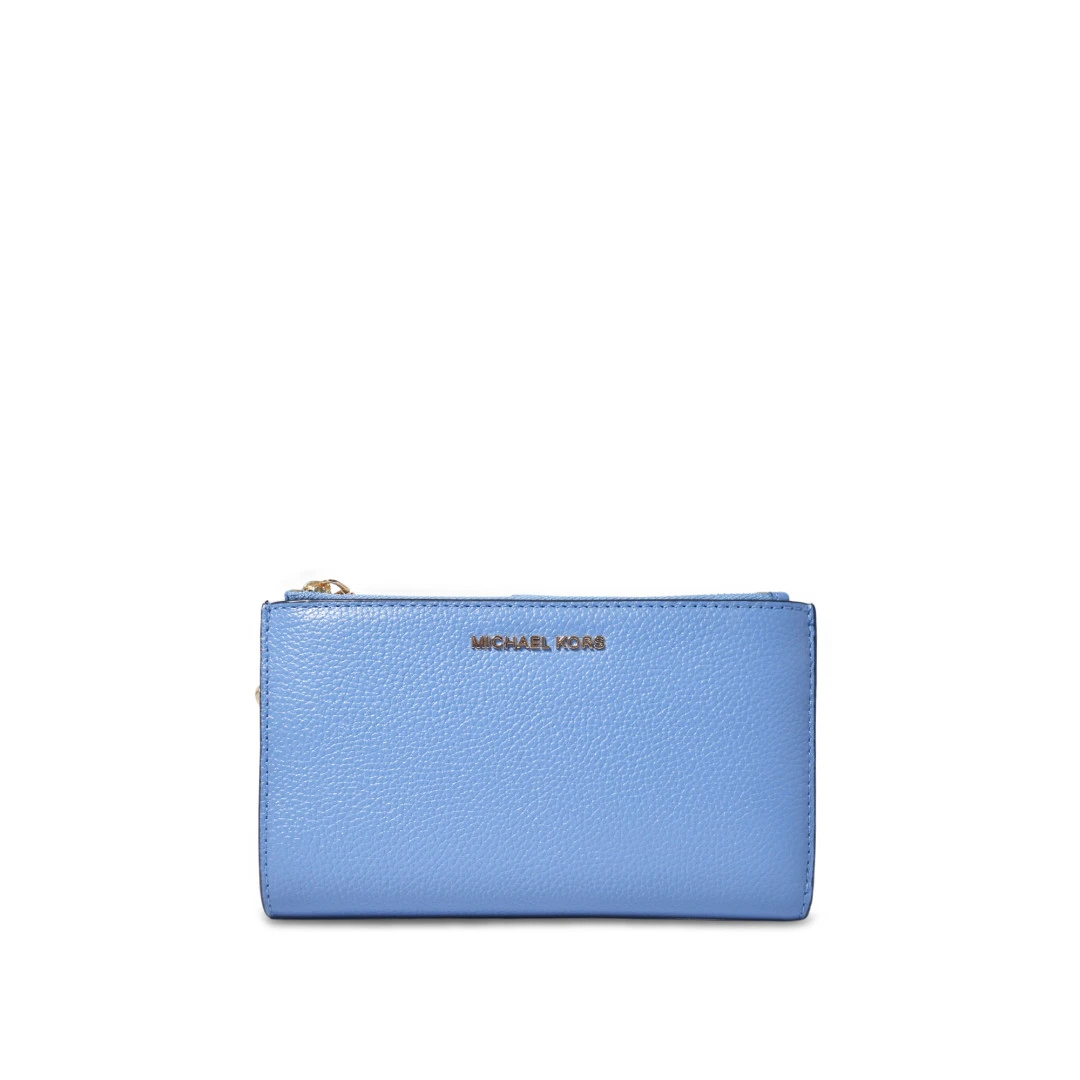 MICHAEL KORS Adele Smartphone Wallet Pebbled Leather