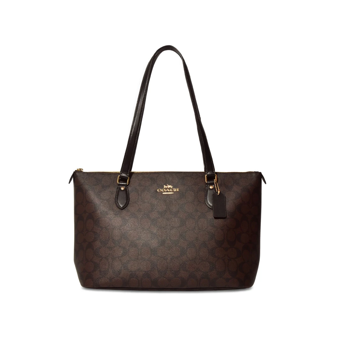 COACH Mini Signature Gallery Large Tote