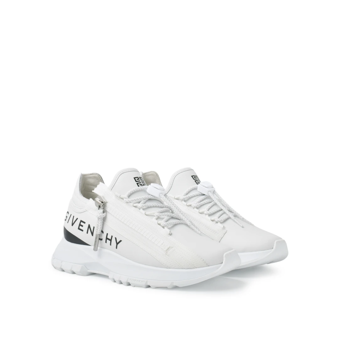 GIVENCHY Spectre Runner Sneakers Calfskin Leather With Zip