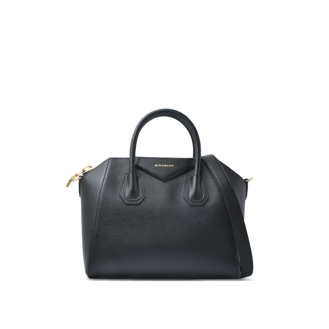 GIVENCHY Antigona Small Shoulder Bag Grained Leather