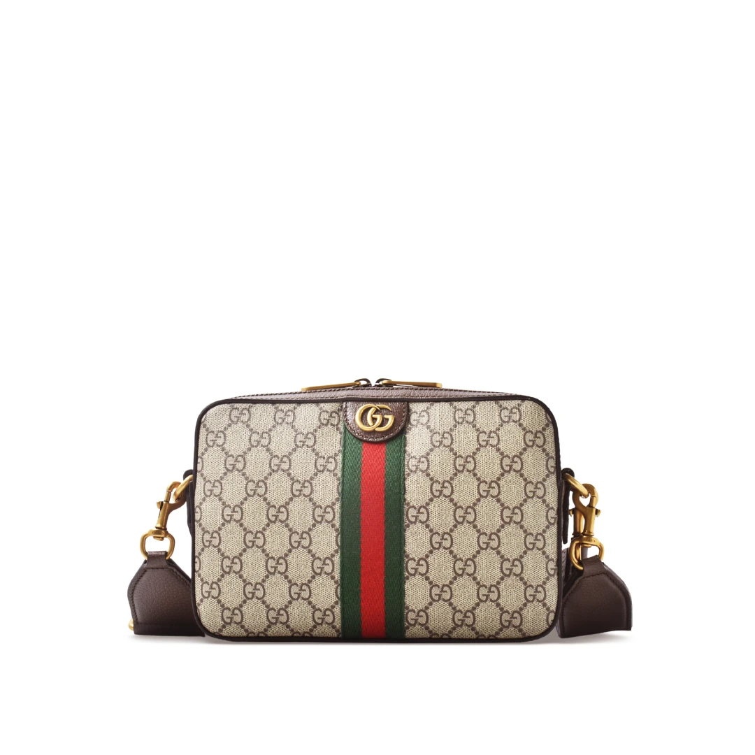 GUCCI Ophidia GG Supreme Crossbody Bag