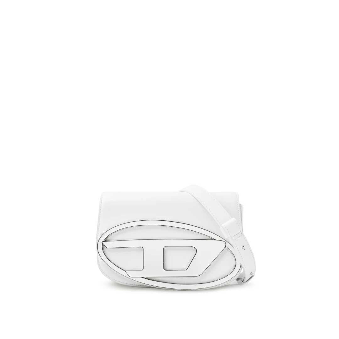 DIESEL 1DR M-Iconic Medium Shoulder Bag Leather