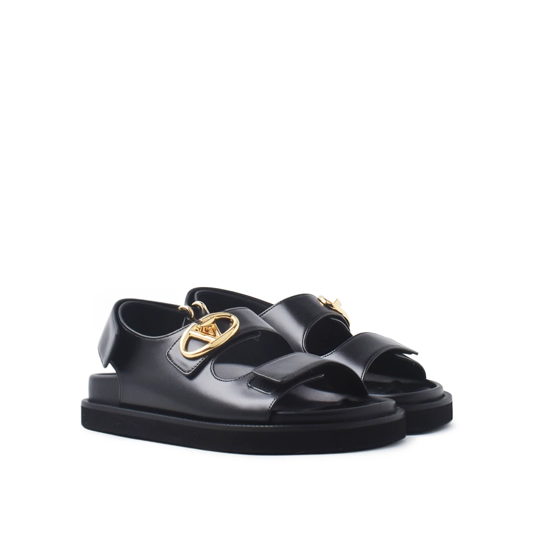VALENTINO Vlogo Locker Sandals