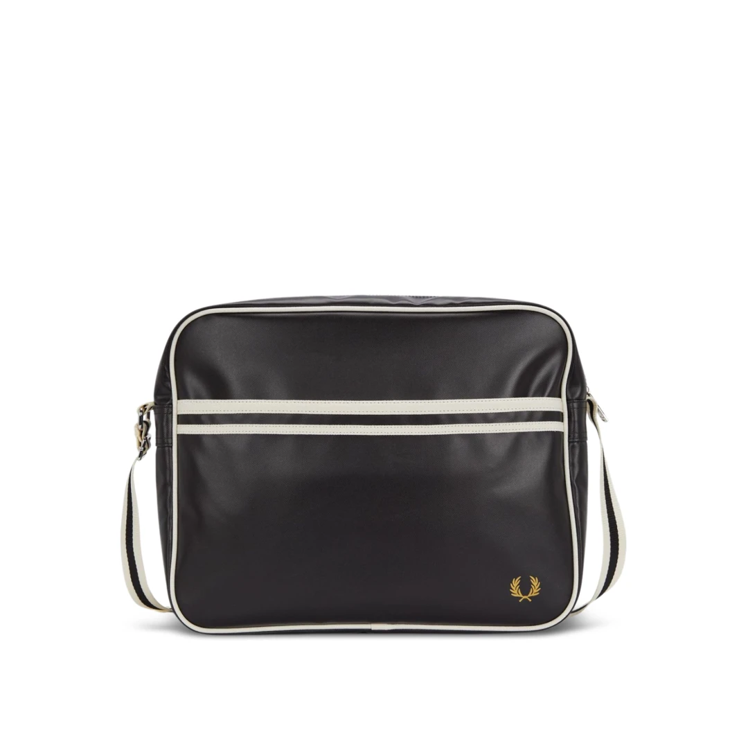 FRED PERRY Small Logo Print Classic Shoulder Bag