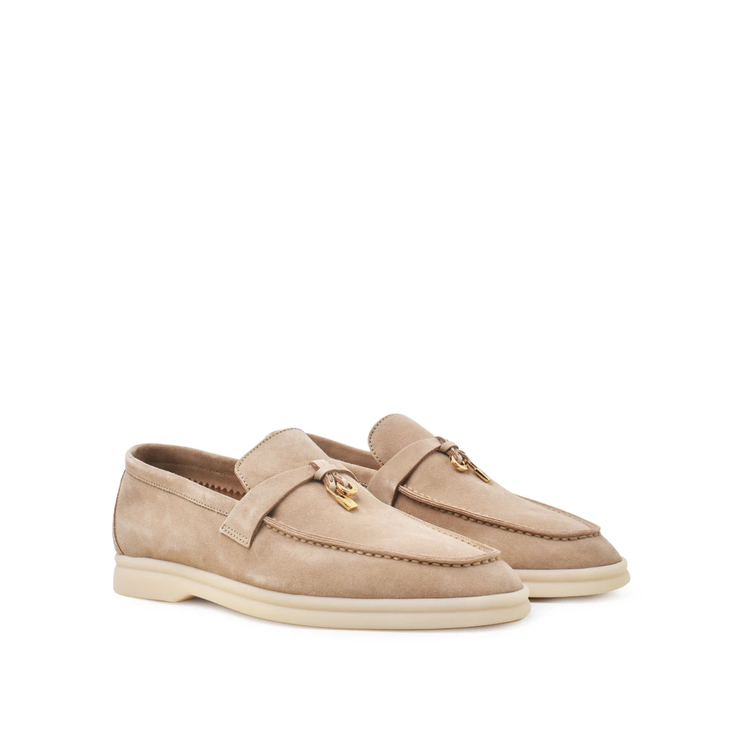 LORO PIANA Summer Charms Walk Suede