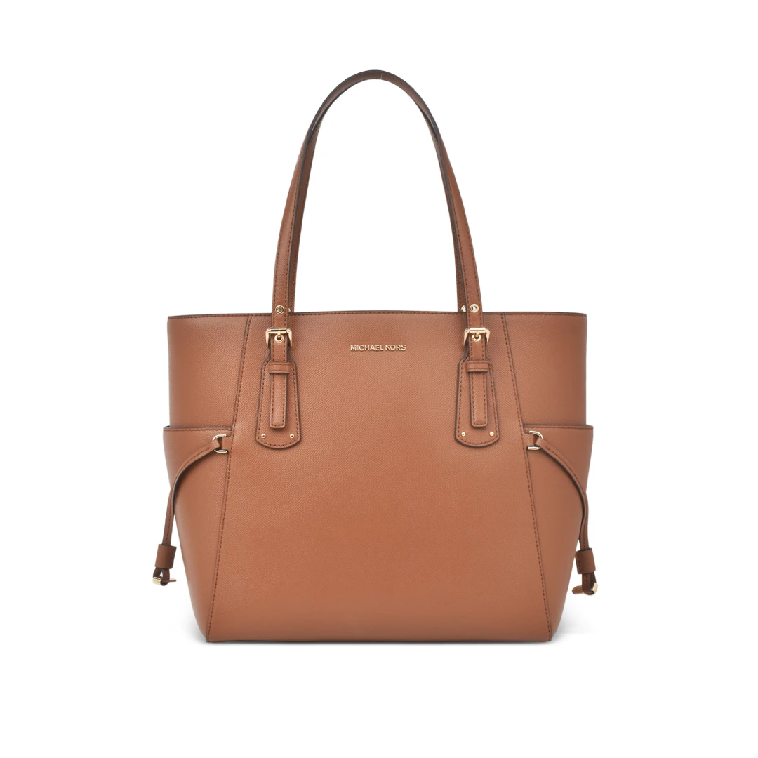 MICHAEL KORS Voyager Small Tote Bag Leather