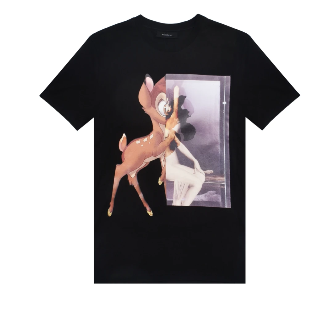 GIVENCHY Bambi logo print tshirt