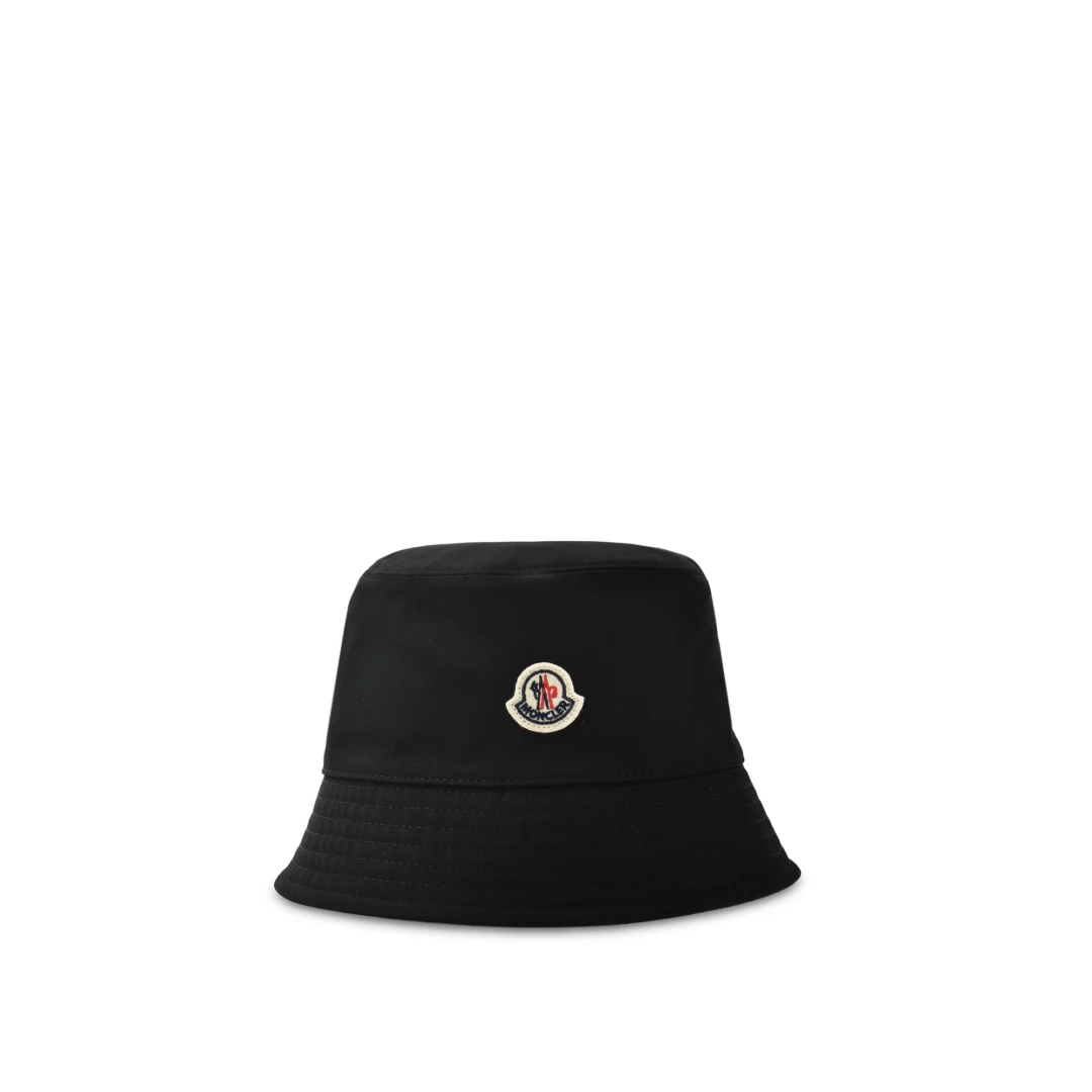 MONCLER Logo Patch Bucket Hat