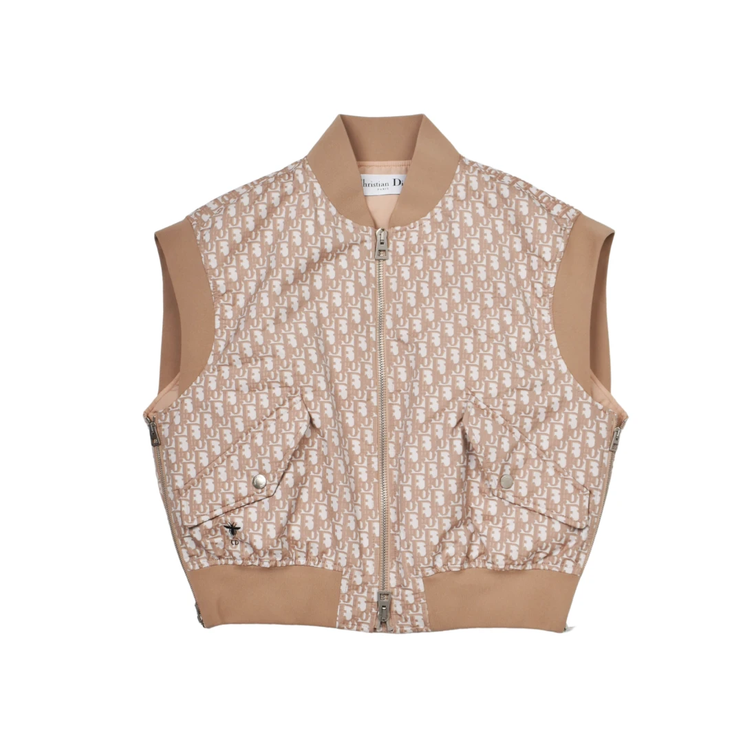 CHRISTIAN DIOR Embroidered Logo Vest