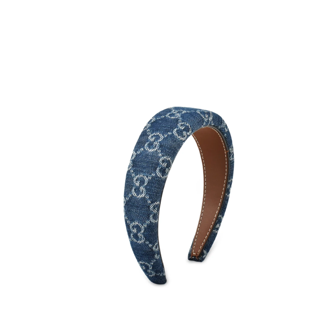 GUCCI GG Headband Denim