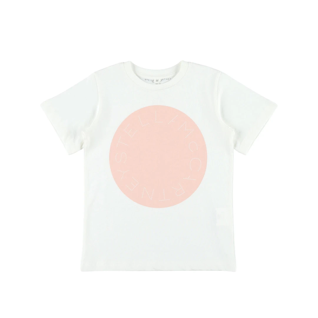 STELLA MCCARTNEY Circle Logo Print Tshirt