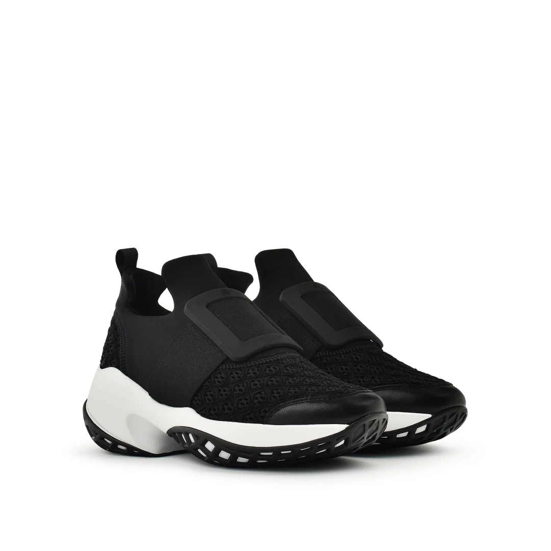 ROGER VIVIER Viv' Run Sneakers With Front Buckle
