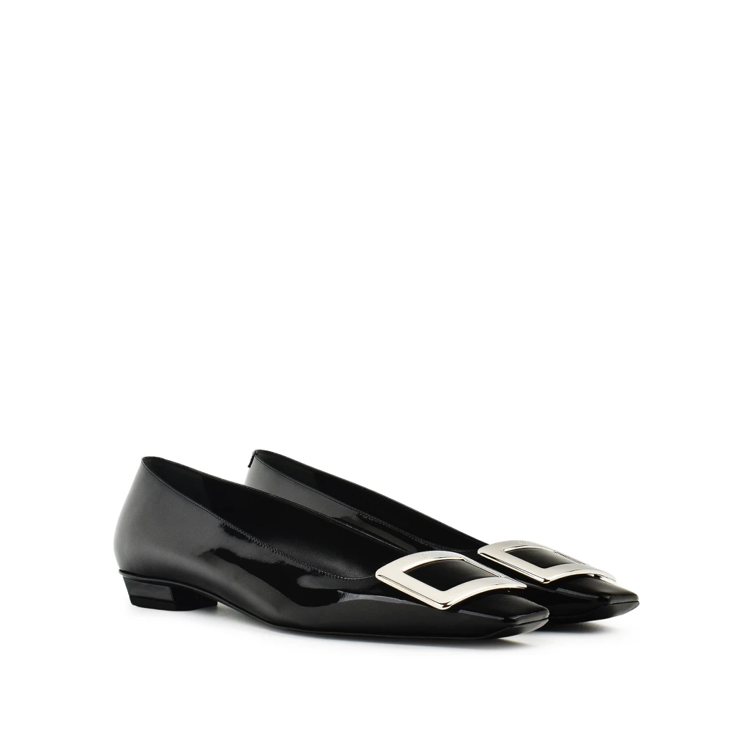ROGER VIVIER Belle Vivier Ballerinas Patent Leather