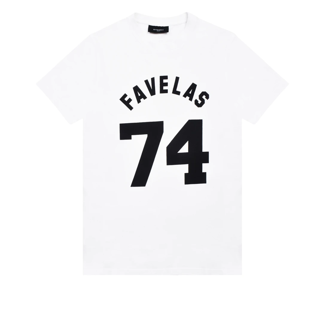 GIVENCHY Favelas 74 logo tshirt