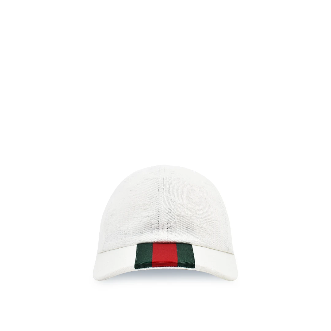 GUCCI Baseball Cap Canvas With Web