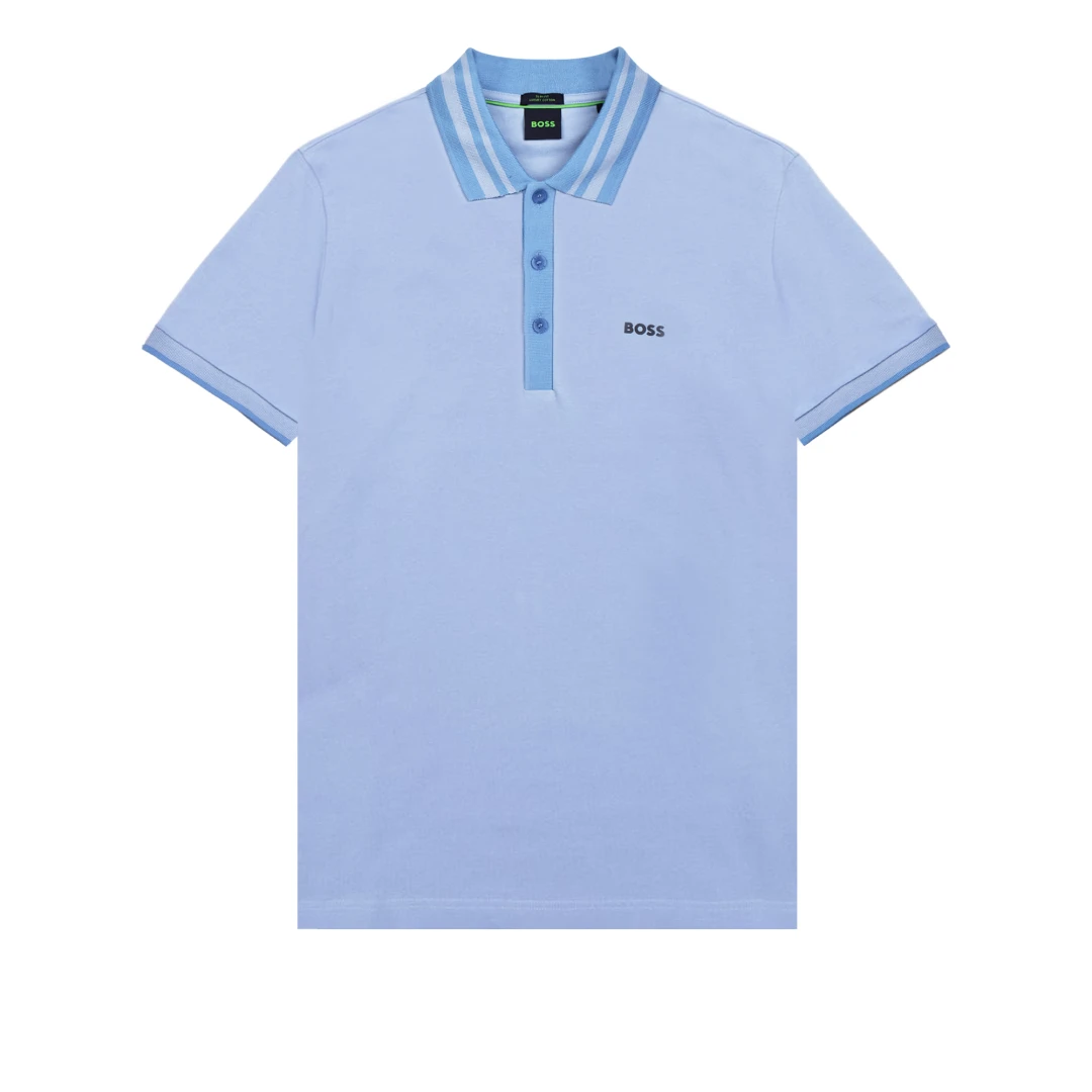 HUGO BOSS Paule Tape Polo Shirt ( Slim Fit )